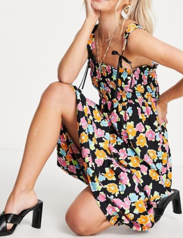 Rochie maxi ASOS, mix culori