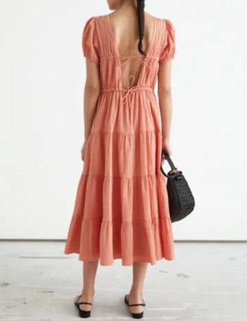 Rochie midi & Other Stories, piersică