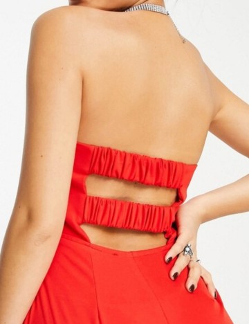 Salopetă lungă Vesper, roșu