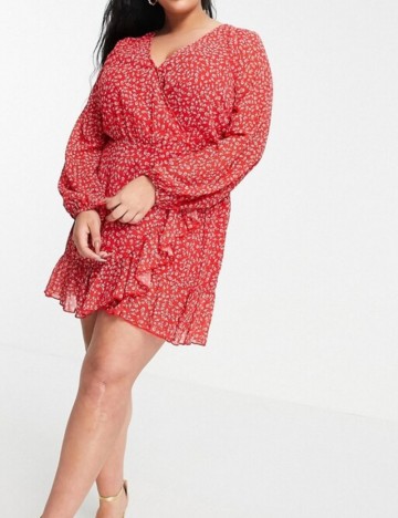 Rochie mini IN THE STYLE, roșu