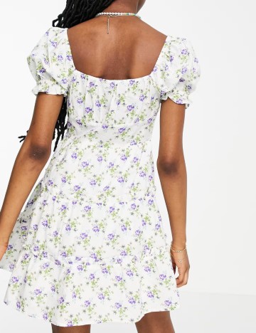 Rochie mini Influence, alb