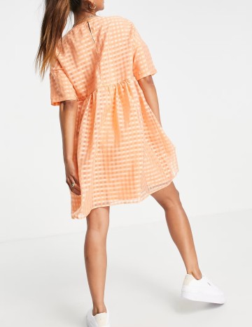 Rochie midi Urban Threads, portocaliu