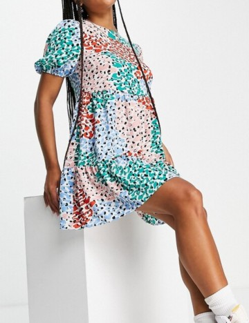 Rochie mini ASOS, mix culori