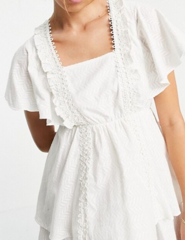 Rochie maxi White Sand, crem