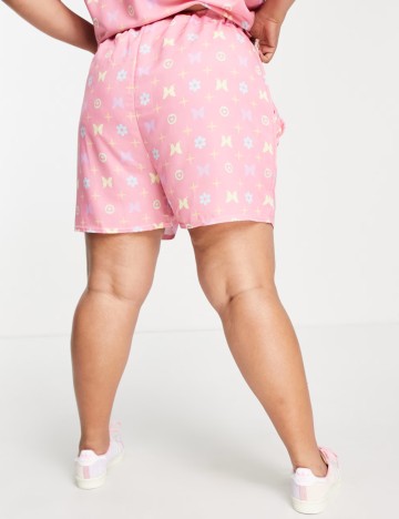 Pantaloni scurți New girl Order, roz