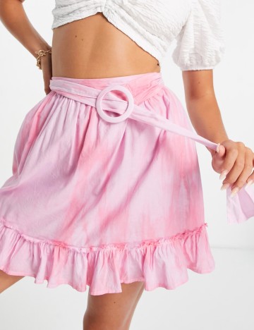 Fustă mini ASOS, mix culori