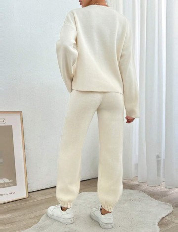 Pantaloni Shein, crem