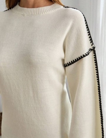 Rochie maxi Shein, crem