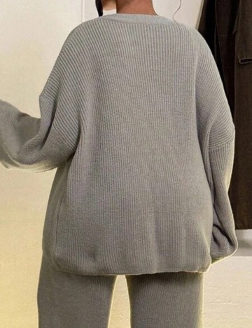 Cardigan Shein Curve+, gri