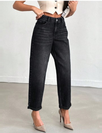 Jeans Shein, negru