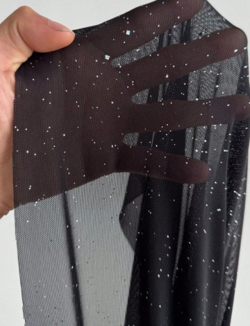 Rochie maxi Shein Curve+, negru