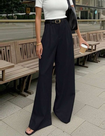 Pantaloni Shein, negru