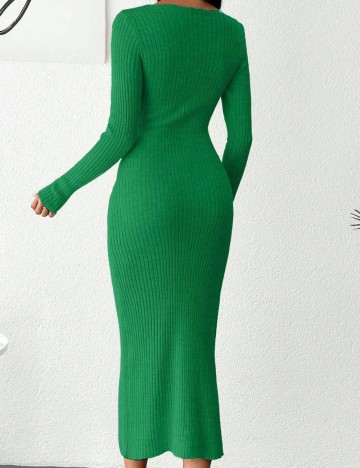 Rochie midi Shein, verde