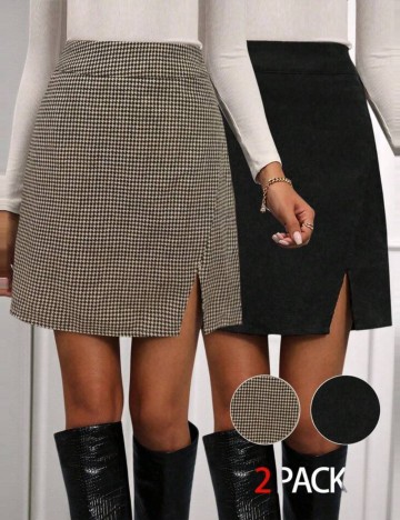 Set fuste Shein, mix culori