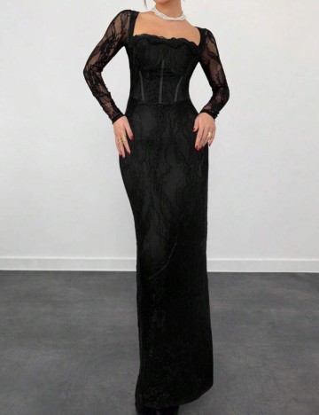 Rochie maxi Shein, negru