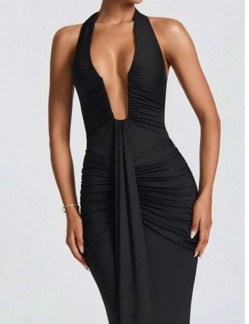 Rochie maxi Shein, negru