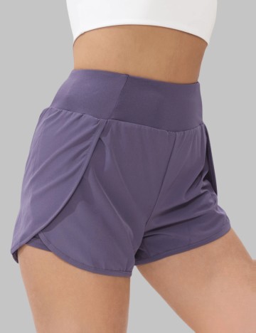 Pantaloni scurți Shein, mov