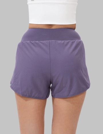 Pantaloni scurți Shein, mov