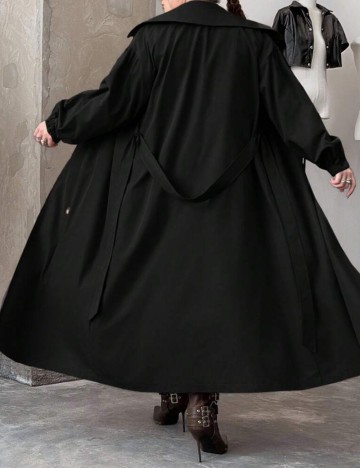 Trench Shein, negru
