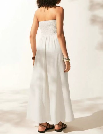 Rochie maxi Shein, crem