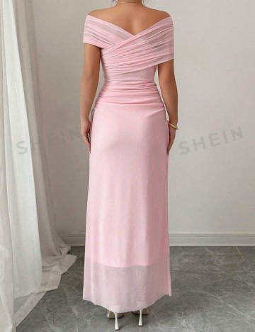 Rochie maxi Shein, roz