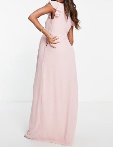 Rochie maxi TFNC, roz