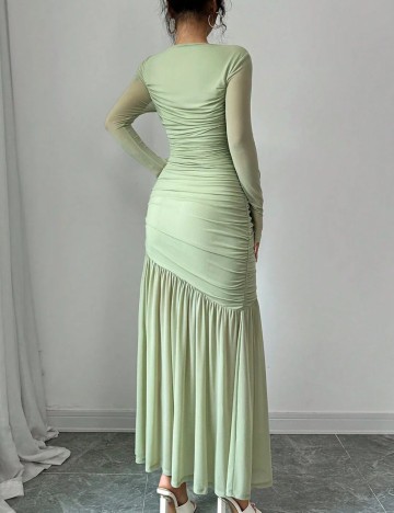 Rochie maxi Shein, verde