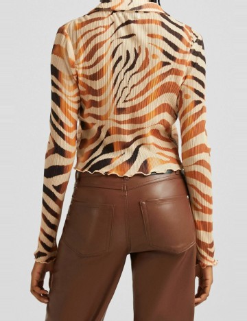 Top Bershka, mix culori