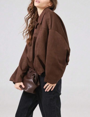 Jachetă Shein, maro