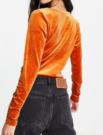 Bluză Monki, portocaliu