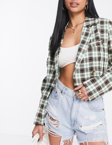 Sacou scurt Missguided, mix culori