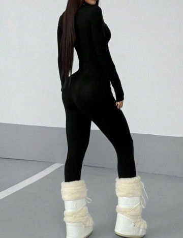 Salopetă lungă Shein, negru