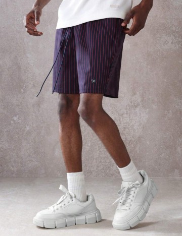 Pantaloni scurți Shein, albastru