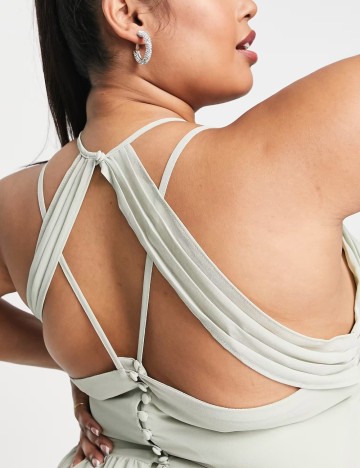 Rochie maxi TFNC, verde