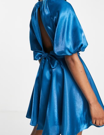 Rochie mini ASOS, albastru