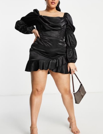 Rochie mini First Distraction, negru