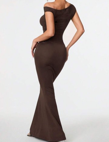Rochie maxi Shein, maro