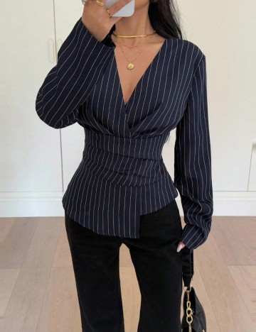 Cămașă Shein, albastru