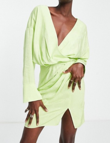 Rochie mini ASOS, verde