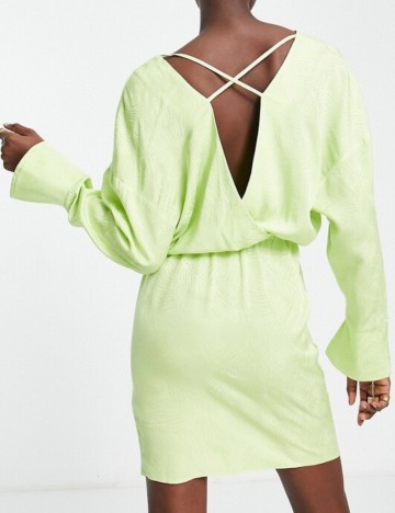 Rochie mini ASOS, verde