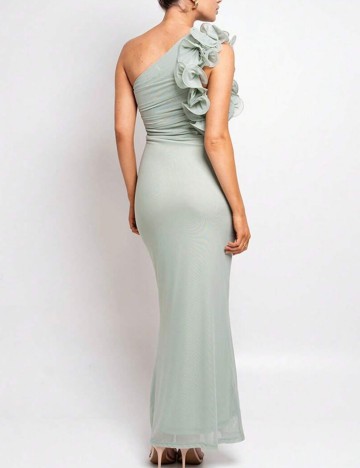 Rochie maxi Shein, verde