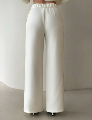 Pantaloni Shein, crem