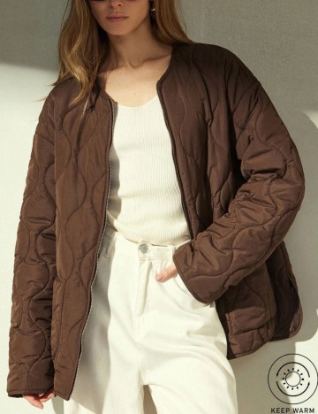 Jachetă Shein, maro