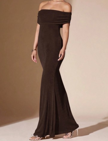 Rochie maxi Shein, maro