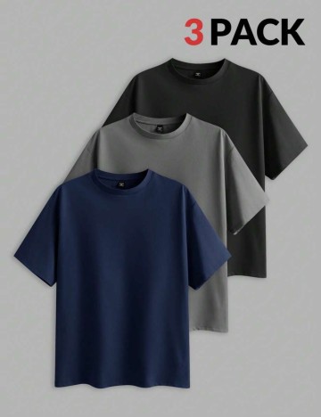 Set Tricouri Shein, mix culori