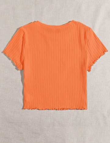 Tricou Shein, portocaliu