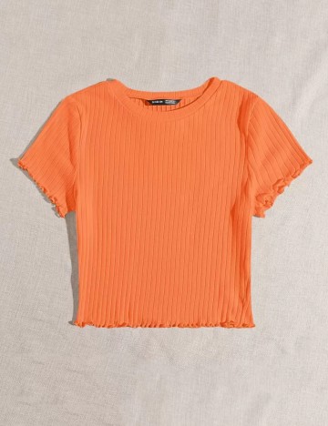 Tricou Shein, portocaliu
