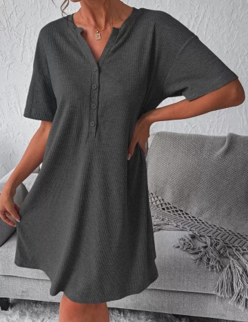 Rochie De Noapte Shein, gri