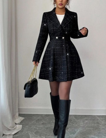 Jachetă Shein, negru