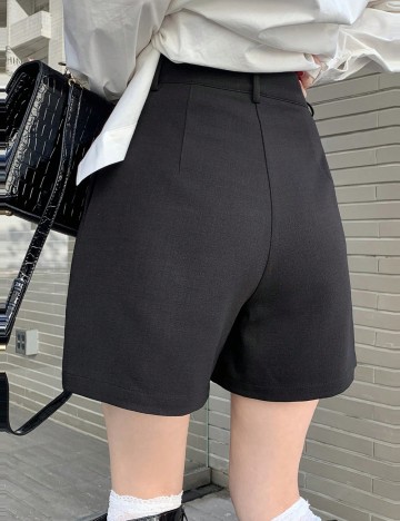 Pantaloni scurți Shein DAZY, negru